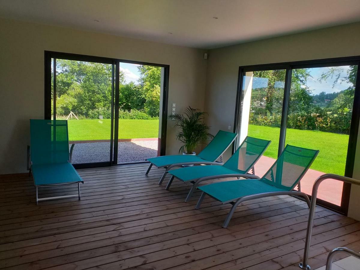 Maison Avec Piscine Interieure Privee Sans Vis A Vis Chauffee Toute L Annee Quievrecourt Exterior photo